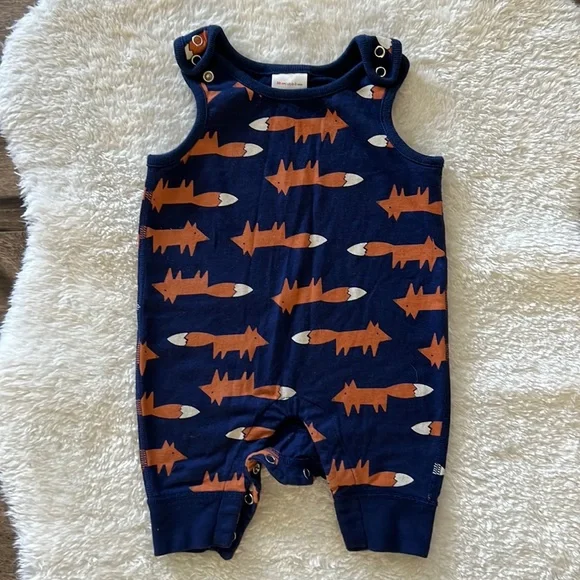 Hanna Andersson One Pieces Hanna Andersson Fox Infant Jumper